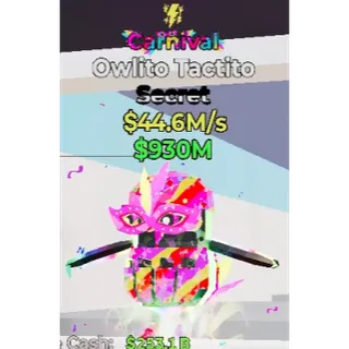 Fortnite Steal the Brainrot - Carnival Owlito Tactito