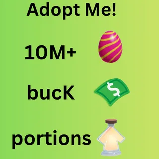 10M Candy Egg, Bucks, Potions Pets & Much More 