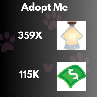 115K+ bucks and 359X portions 