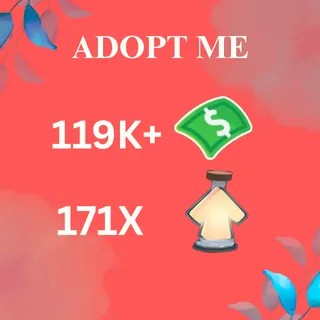 119K Bucks 171X Potions  