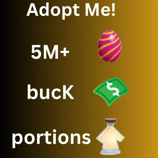 5M Candy Egg, Bucks, Potions Pets & Much More 