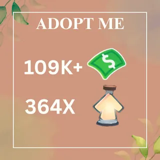 109K Bucks 364X Potions  