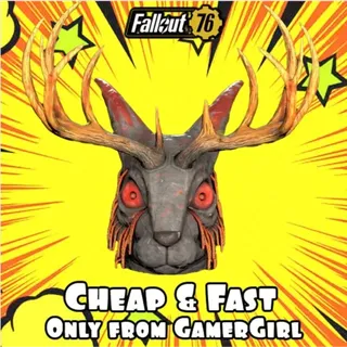  Fasnacht Glowing Jackalope Mask - PC