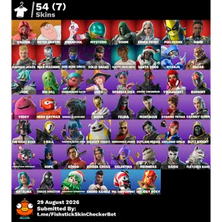 🎮 [PC/XBOX/PSN] 🔥 LEVEL 1388 | 54 SKINS | PETER GRIFFIN + GWENPOOL + FATALIS + EMMA FROST | ✅ FULL ACCESS