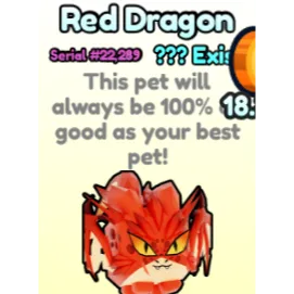 RED DRAGON PET WORLD