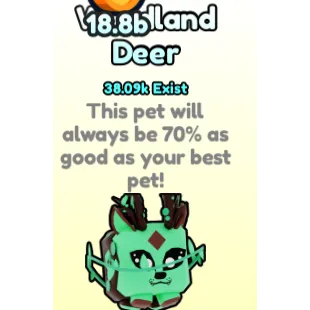 WoodLand Deer PET WORLD