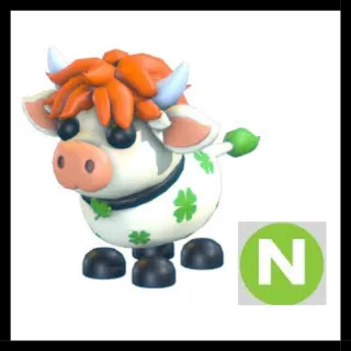 neon clover cow