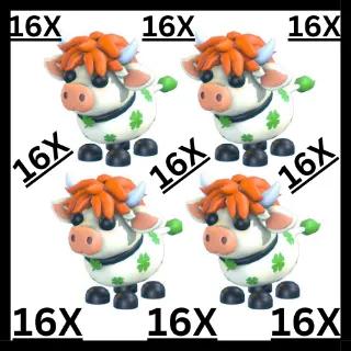 clover cow x16