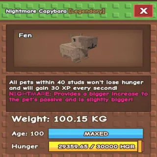 NM Capybara - 100.15kg