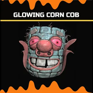 glowing corn cob