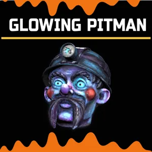 glowing pitman mask