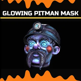 glowing pitman mask