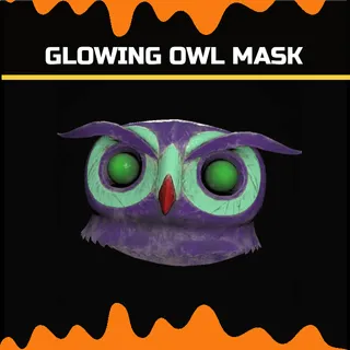 glowing owl mask