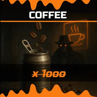 canned coffee