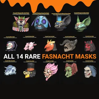 Fasnacht Mask Set - Rare 💗