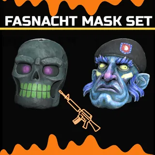 fasnacht mask set