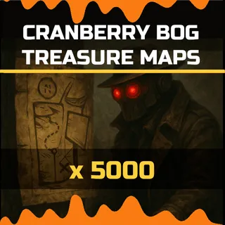 Cranberry Bog Treasure Maps