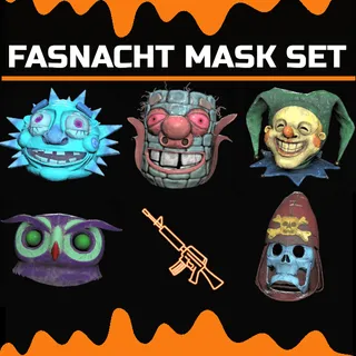 fasnacht mask set