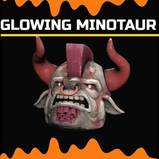 glowing minotaur