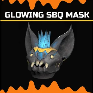 glowing SBQ mask