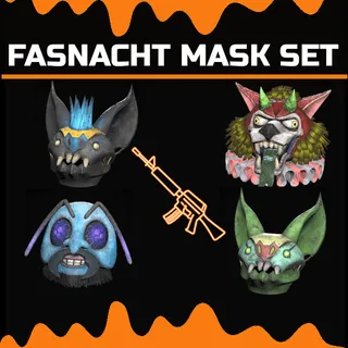 fasnacht mask set