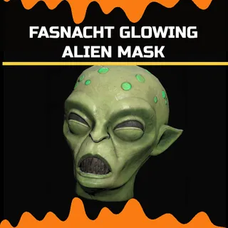 fasnacht glowing alien mask