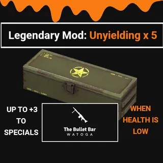 Unyielding Mod