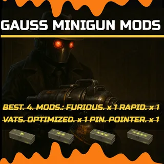 gauss minigun mods