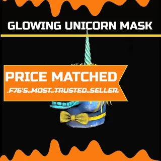 glowing unicorn mask