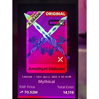 Death Ball Amethyst Oblivion