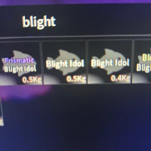 1x blighted idol