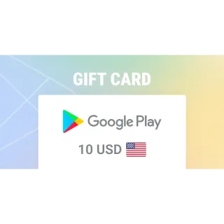 $10.00 USD Google Play