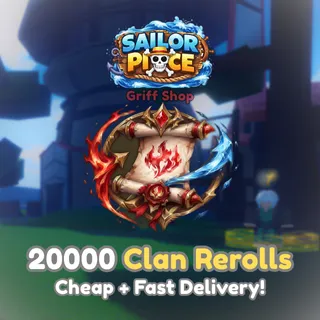 20000 Clan Reroll