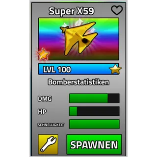 Roblox Military Tycoon SUPER X59