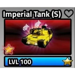 Imperial Tank (S) Max Star and Max Level| Military Tycoon
