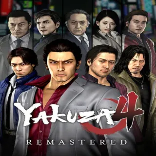 Yakuza 4 Remastered ⚡🔑🌐⚡
