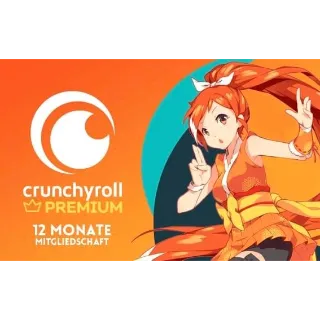 Crunchyroll MEGA FAN 12 MONTHS