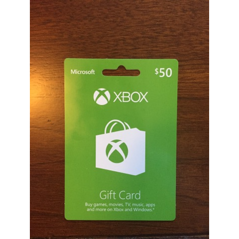 Xbox Gift Card 50 Dollars Xbox Gift Card Gift Cards Gameflip