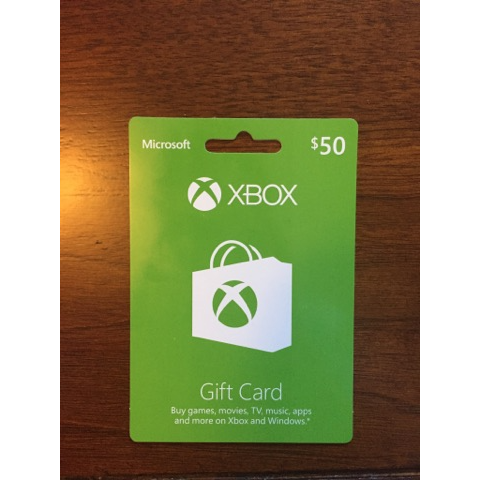 Xbox deals 50 card