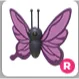 purple butterfly R