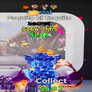 Paquito el taquito crystal 4 TRAITS - fortnite steal the brainrot