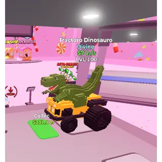 TRACTORO DINOSAURO -GO UP FOR BRAINROTS