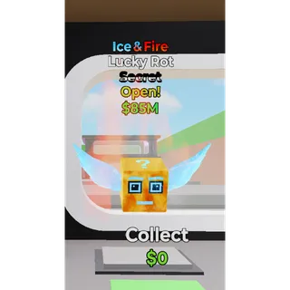 LUCKY ROT ICE & FIRE  -fortnite steal the brainrot