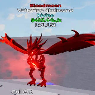 Bloodmoon Vulturino Skeletono - GO UP FOR BRAINROTS