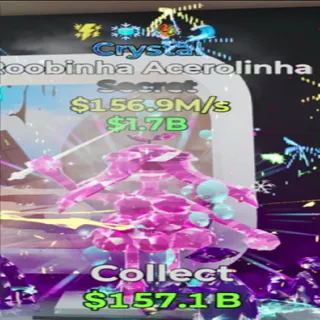 Roobinha Acerolinha Crystal 4 TRAITS - fortnite steal the brainrot