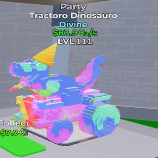 Tractoro Dinosauro Party - GO UP FOR BRAINROTS