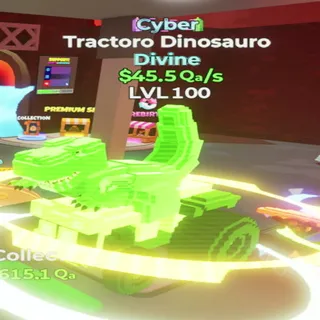 Tractoro Dinosauro Cyber - GO UP FOR BRAINROTS