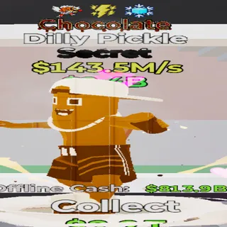 dilly pickle CHOCOLATE 3 TRAITS - STEAL THE BRAINROT