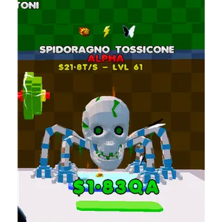 SPIDORAGNO tOSSICONE 3 TRAITS - KICK A LUCKY ROT