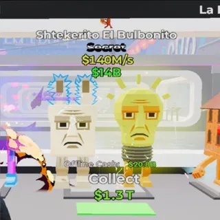 SHTEKERITO EL BULBONITO 1 TRAIT - fortnite steal the brainrot